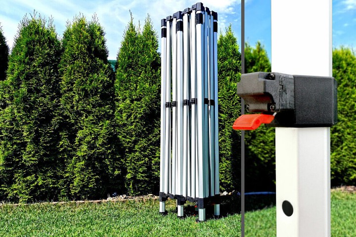 Zložená hliníková konštrukcia stanu 3x6m Exclusive