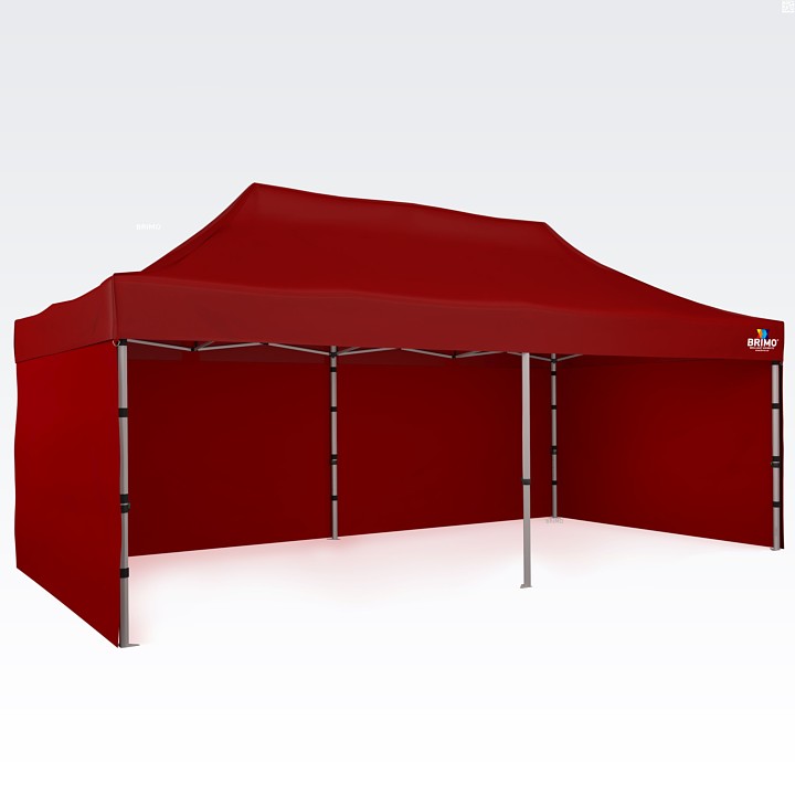 Červený párty stan 3x6m