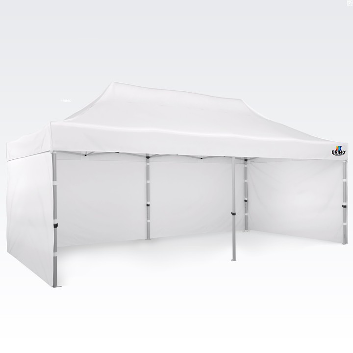 Biely reklamný stan 3x6m