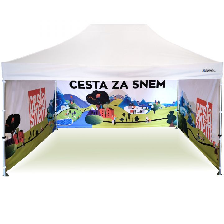 Vetruvzdorný skladací stan